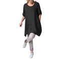 Casual Short Sleeve Linen Cotton Dress