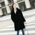 Casual Faux Fur Women Mink Coat Jacket