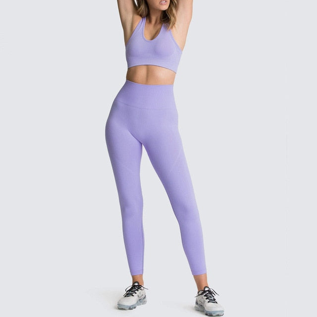 Seamless Gym Yoga Set