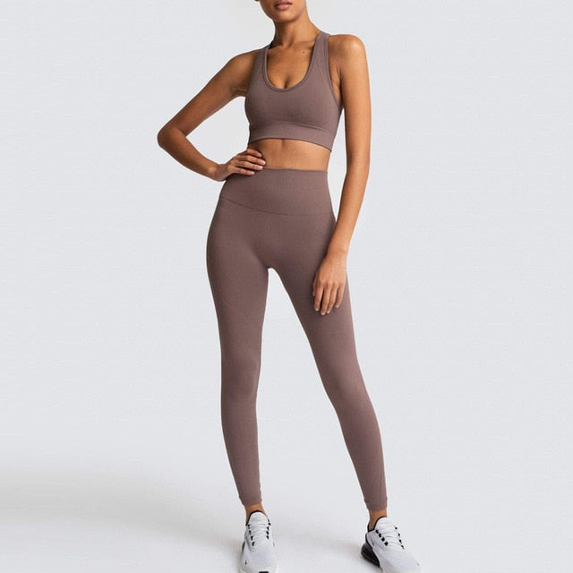 Seamless Gym Yoga Set