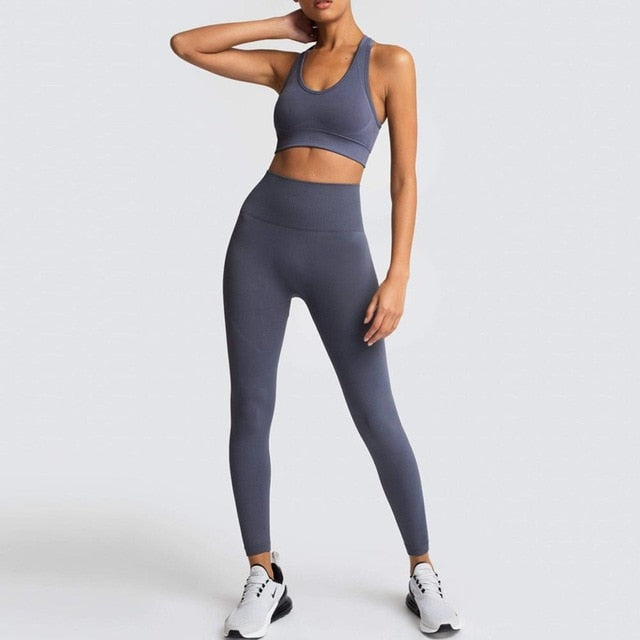 Seamless Gym Yoga Set