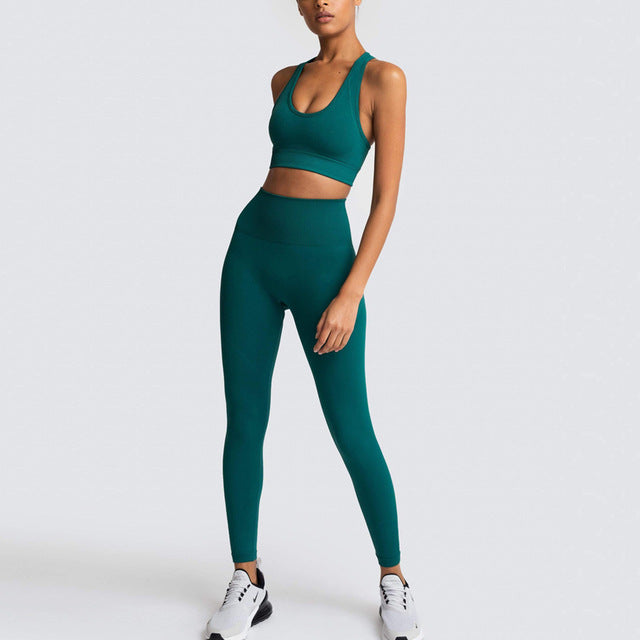 Seamless Gym Yoga Set