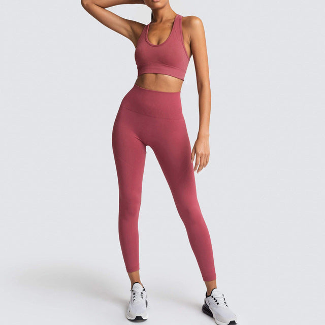 Seamless Gym Yoga Set