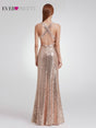 Elegant Pretty Mermaid Sequined Evening Dress