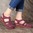 Casual Leather Vintage Buckle Sandals