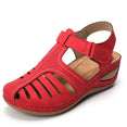 Casual Leather Vintage Buckle Sandals