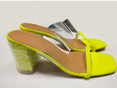 Thick Heel Women Transparent Sandals