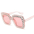 Flash Square Shades Shining Diamond Sunglasses