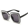 Flash Square Shades Shining Diamond Sunglasses