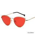Cat Eye Retro Vintage Mirror Women Sun Glasses