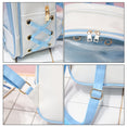 Cute Bow Transparent Women Backpack