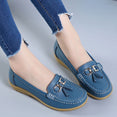 Leather Breathable Ballerina Ladies Shoes