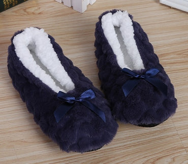 New Cute Indoor Home Warm Soft Plush Slippers