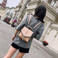 Leather Tassel Shoulder Backpacks