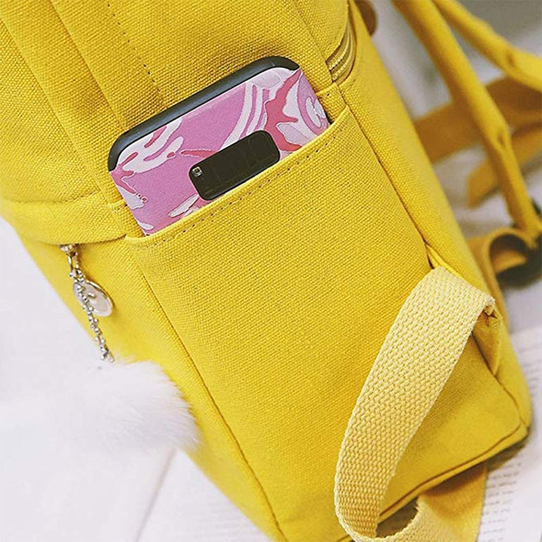 Canvas Kawaii Women Backpack