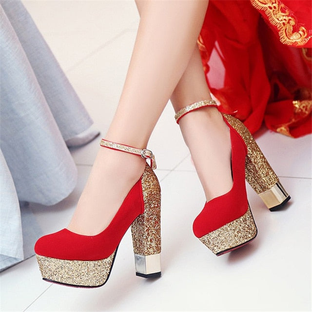 Party High Heel Upper Pumps