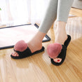 Non-Slip Floor Home Furry Women Slippers