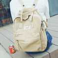 Casual Canvas Shoulder Women Backpack