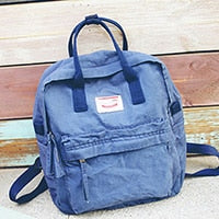 Casual Canvas Shoulder Women Backpack