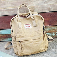 Casual Canvas Shoulder Women Backpack