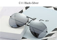 Luxury Pilot Silver Mirror Sunglasses