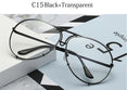 Luxury Pilot Silver Mirror Sunglasses