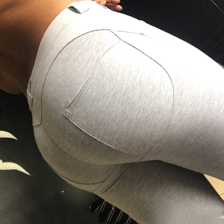 Leggings High Push Up Elastic Low Waist Leggings