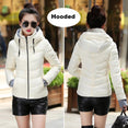 Short Cotton padded women Winter jacket