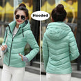 Short Cotton padded women Winter jacket