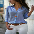 Elegant Long Sleeve Tops Blouses