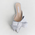 Pointed Bow tie Slippers