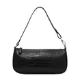 Casual Solid Shoulder Retro Alligator Pattern Women Messenger Handbags