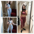 Elastic Women Tracksuit Running Yoga Sets