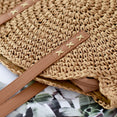 Casual Rattan Women Shoulder Circle Straw Handbags