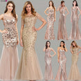 Elegant Pretty Mermaid Sequined Evening Dress