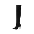 Slip on Over The Knee Thin High Heel Pointed Toe Boots