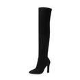 Slip on Over The Knee Thin High Heel Pointed Toe Boots