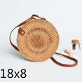 Crossbody Round Straw Shoulder Messenger Handmade HandBags