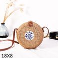 Crossbody Round Straw Shoulder Messenger Handmade HandBags