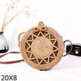 Crossbody Round Straw Shoulder Messenger Handmade HandBags