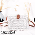 Crossbody Round Straw Shoulder Messenger Handmade HandBags