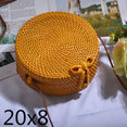 Crossbody Round Straw Shoulder Messenger Handmade HandBags