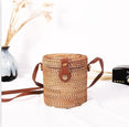 Crossbody Round Straw Shoulder Messenger Handmade HandBags