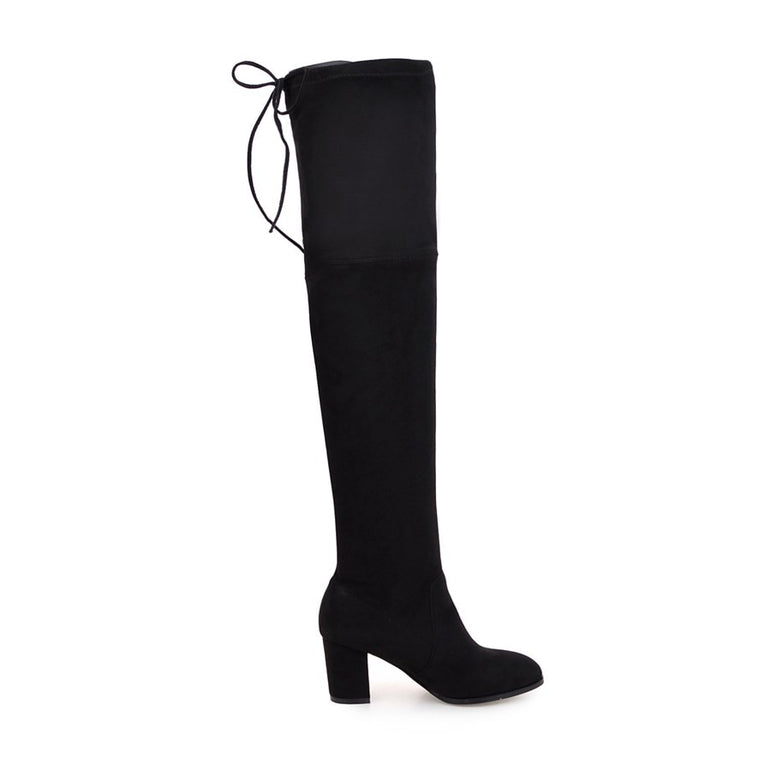 Over The Knee Square High Heel Women Boots