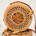 Crossbody Round Straw Shoulder Messenger Handmade HandBags